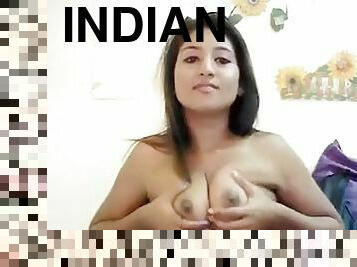 Lovely Indian Teen Masturbates On Webcams
