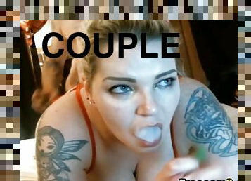 Hot Tattooed Couple Fucking All Night