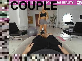 Nicole Aniston as your personal trainer will coach you and suck your dick