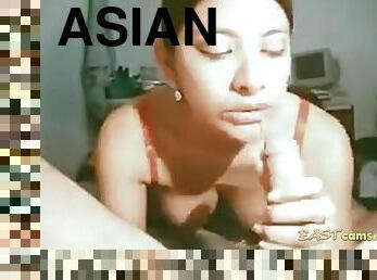 Desi woman knows deepthroat sucking asian pov blowjob indian