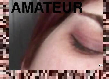 Amateur small titted redhead dp hard fisted and facialized