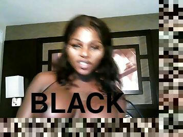 Dirty sexy black trans