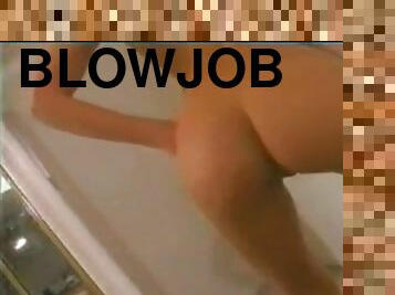 Chloe jones striptease and blowjob