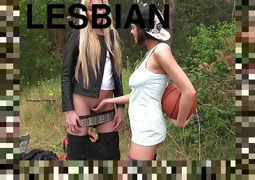 Anabelle takes a walk with her friend and finds out she is a lesbian