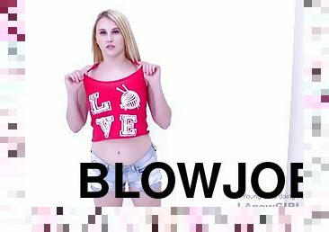 Blonde fucked at modeling audition