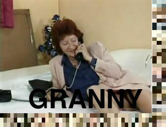 Granny gangbang sex