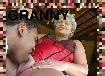 Big ass granny smashed hardcore missionary while moaning