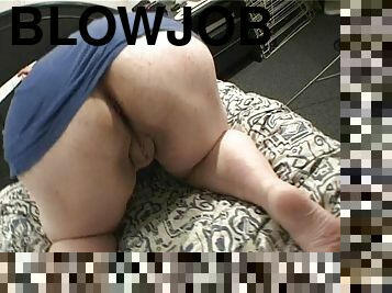 Big ass Jeena awarding big dick with stunning blowjob in mature tape