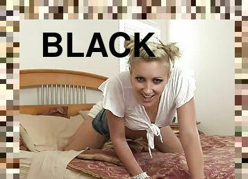 Big black cock in blonds ass