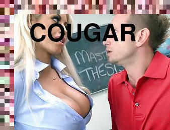 Glamour cougar Bridgette B amazing porn story