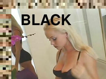 Smoking hot blond Silvia Saint gets black balled