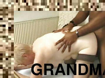 Grandma loves big black cock