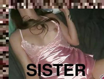 My stepsister always let me cum in her pussy at midnight