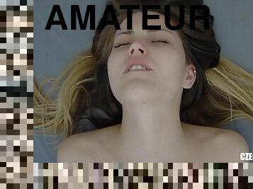 masturbation, orgasme, chatte-pussy, amateur, doigtage, petit-ami, tchèque