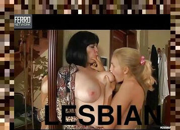 Lesbian Scene Between Horny Nymphos Stephanie & Judith