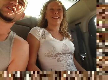 Hot Blonde Chick Tristin Gets A Ride In Exchange Of A Hard Fuck