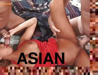 Asian trio