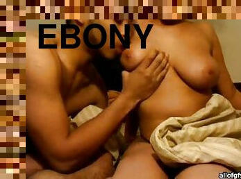 Sexy Ebony Couple Gets Naughty in a Hot Amateur Video