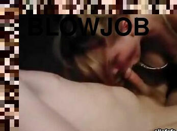 Incredible Blowjob From A Hot Blonde