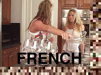 French maid fucked up the ass by the man of the house