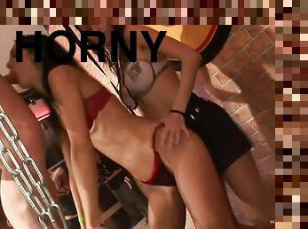 Horny Sluts Have A Sex Party With Big Hard Cocks
