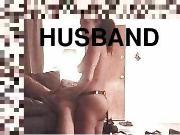 Husband Getting Beat By His Wife With a Strap-On