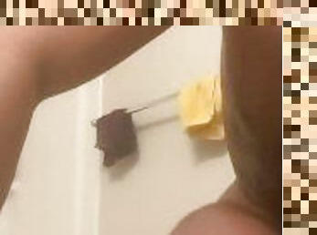 Post shower solo tease !!
