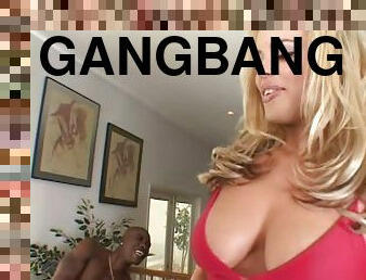 Kinky Anal Blonde Alicia Rhodes Gets Fucked In an Interracial Gangbang