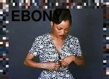 Sensual Ebony Movie Star Theresa Randle Shows Her Big Round Knockers