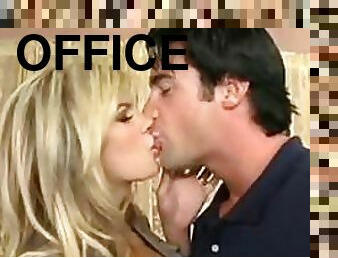 Super Hot Blonde Office Slut Kendall Brooks Gets Fucked and Jizzed On