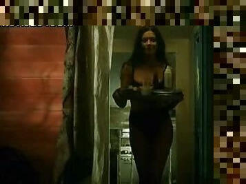 Heart-Stopping Babe Catherine Zeta-Jones In Super Sexy Black Lingerie