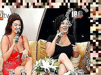 Upskirt and Downblouse of Turkish Singer Tuba Ekinci