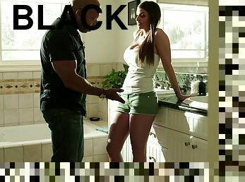 Shane Diesel uses his massive black cock on a tight white pussy