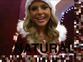 Nasty Christmas Pussy Masturbation With Hot Ass Bree Olson