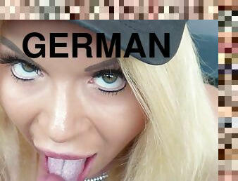 German amateur anal bitch fuck on public balcon pov