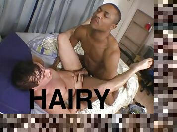 Hairy white dark Sissy-Boy