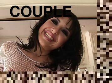 Tiffany Hopkins gets anal fucked in fishnet and other positions