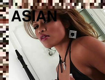 Charmane Star gets her Asian cooch smashed by black stud