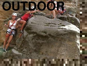 Outdoor reality video with Whitney Conroy, Timea Bela and Sara