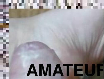 Foot Self Masturbation