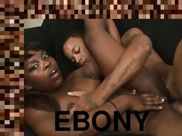 Juicy Ebony Brunette Knows Her Pussy Is Not Satisfied With