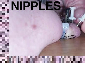 nipple pushpin insertion