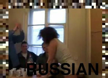 Russian gangbang