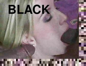 Two big dick black guys DP the white girl