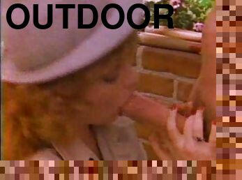 John Holmes nailing a hot slut outdoors