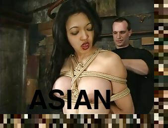 Asian Mika Tan Dominated and Tortured with Some Toying Fun Too