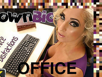 Kellie O'Brian in Office Distractions - DownblouseJerk