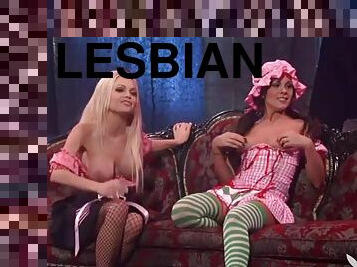 Playboy TV show ends with lesbian cunt licking