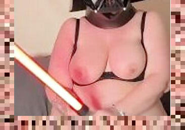 Darth Vader cums