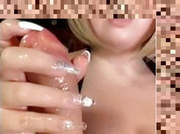 Pretty Manicured Handjob